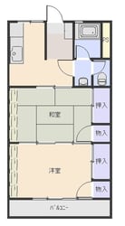 アルファビル三俣の物件間取画像